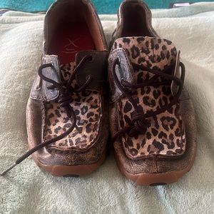 Twisted X leopard shoes